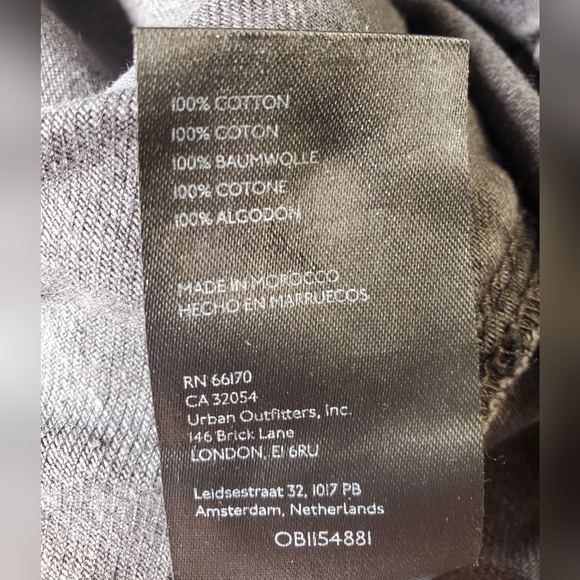 Free People We The Free Marci Wimen's Coverall Jumpsuit Black Denim Size L - Picture 14 of 14